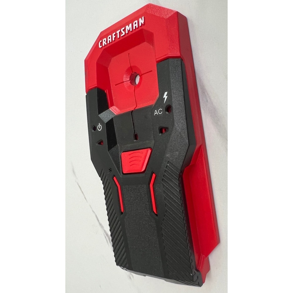 Craftsman 3/4-in Stud Finder CMHT77620 Red Black AC Wire Detection Tested
